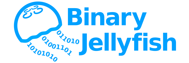 Logo of indie game studio Binary Jellyfish